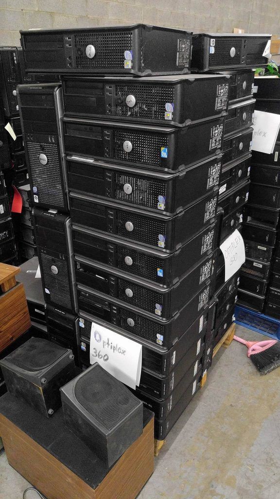 Computer Junkyard with 1000's of items