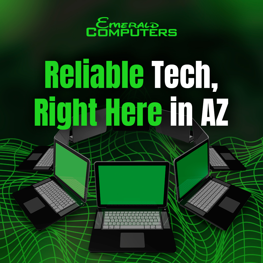 Computer Upgrades at Emerald Computer in Peoria AZ. Computer upgrade advice covering SSDs, RAM, graphics cards, processors, storage and performance improvements.  Visit 7642 W Vogel Ave, Building 3, Peoria, AZ 85345, or call 623-240-2424
